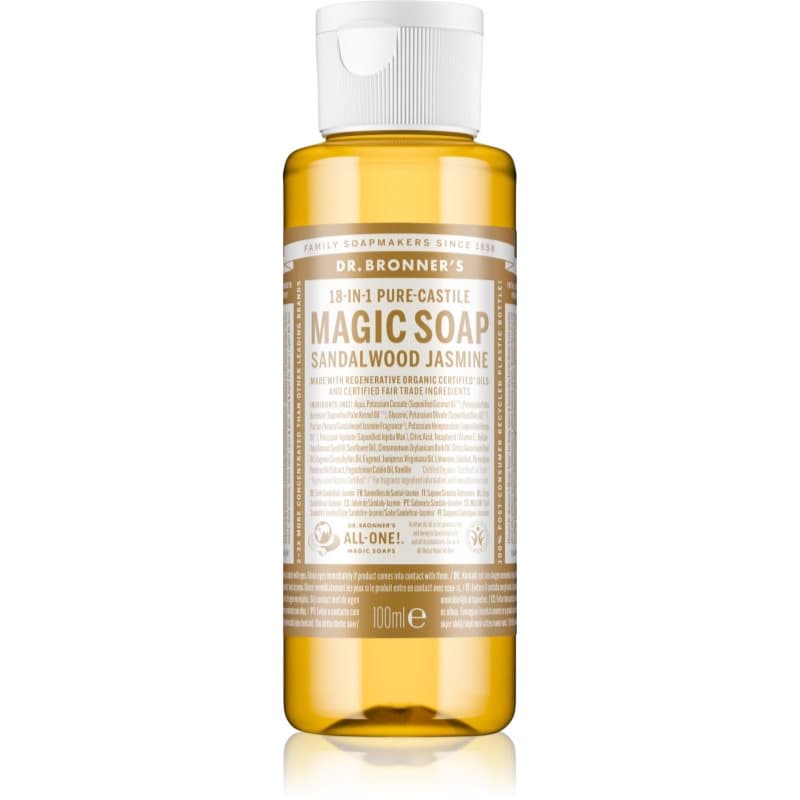 Bronner’s Sandalwood & Jasmine uniwersalne mydło w płynie