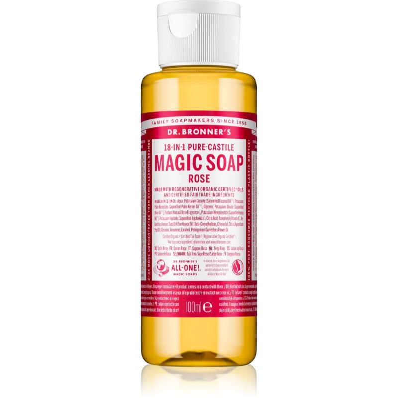 Bronner’s Rose uniwersalne mydło w płynie