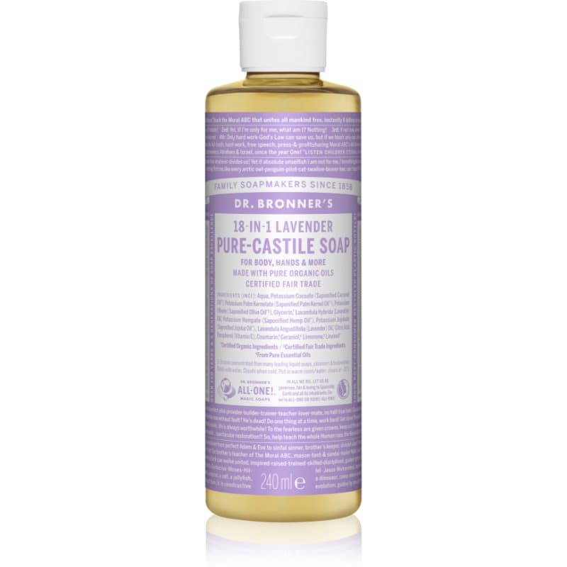 Bronner’s Lavender uniwersalne mydło w płynie