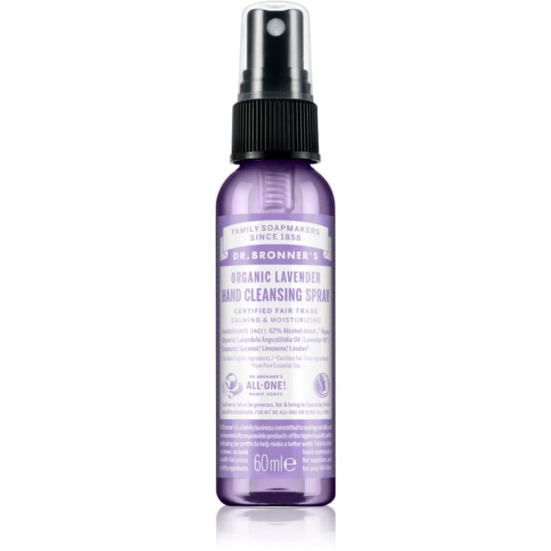 Lavender spray oczyszczający bez spłukiwania do rąk