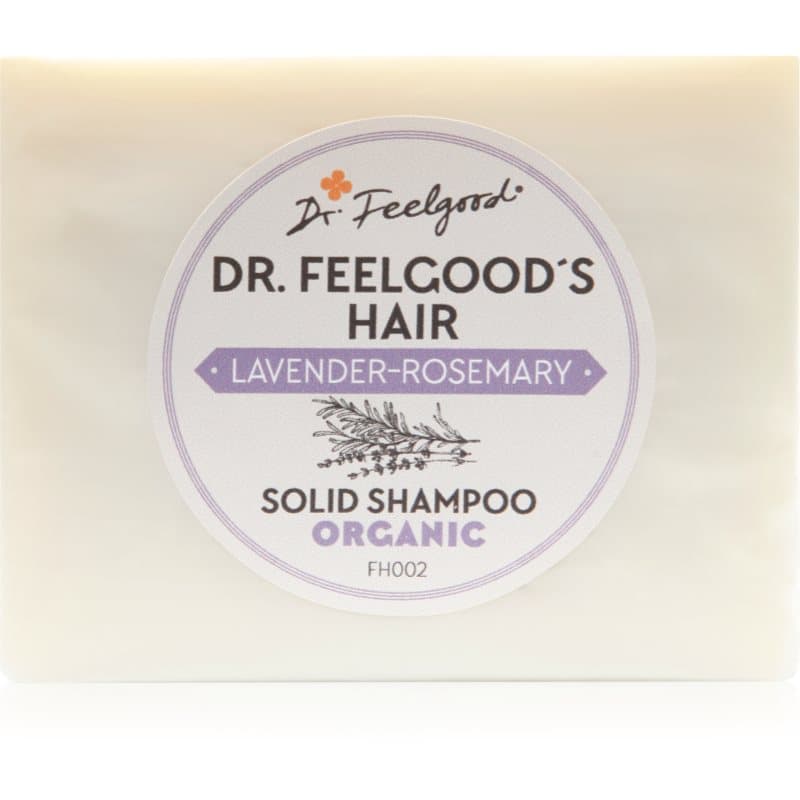 Lavender & Rosemary organiczny szampon w kostce