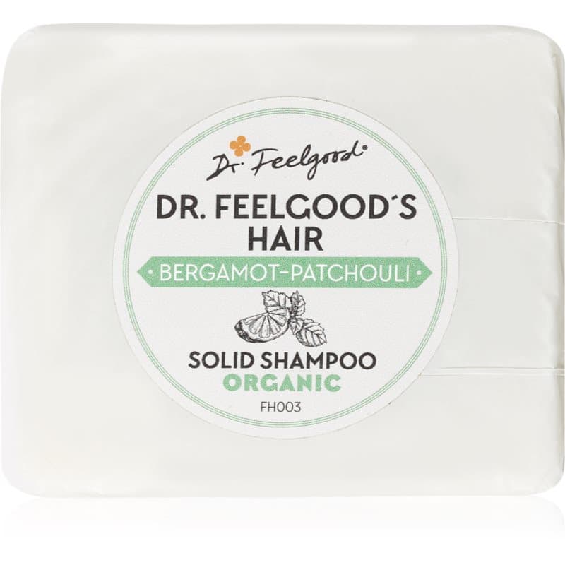 Bergamot-Patchouli organiczny szampon w kostce