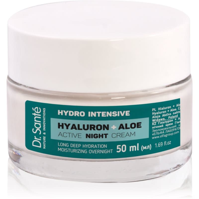 Hydro Intensive Hyaluron + Aloe krem na noc z aloesem