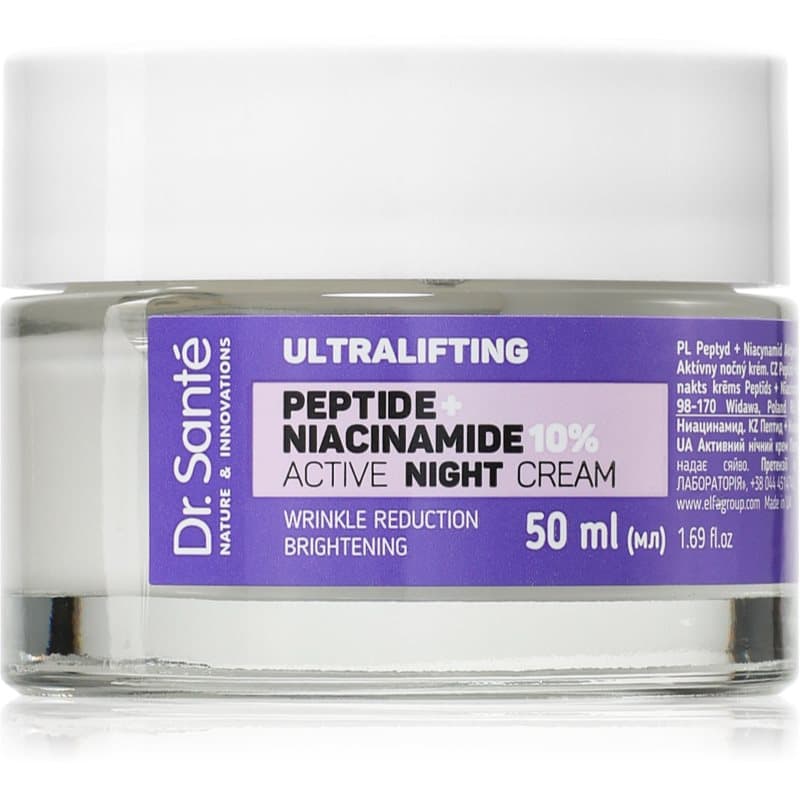 Ultralifting Peptide + Niacinamide intensywnie liftingujący krem na noc
