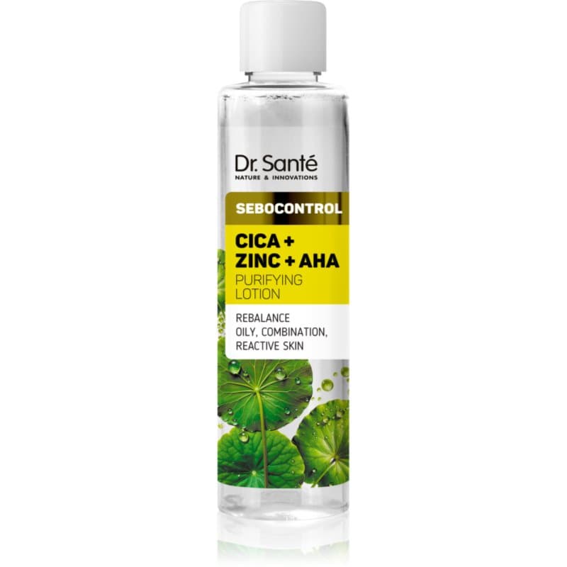 Sebocontrol Cica + Zinc + AHA mleczko oczyszczające do skóry tłustej