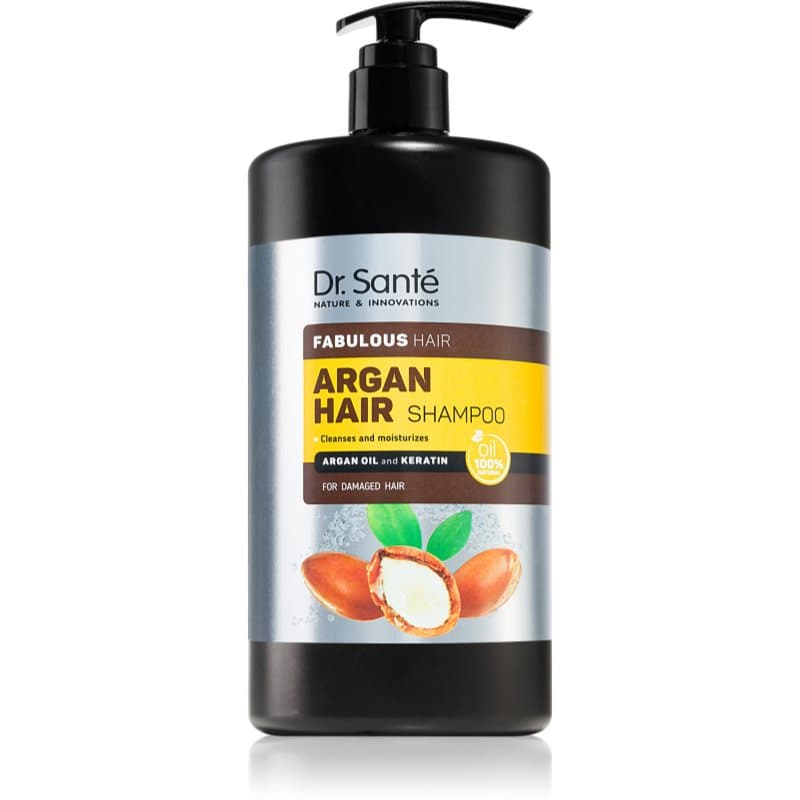 Argan szampon nawilżający do włosów zniszczonych