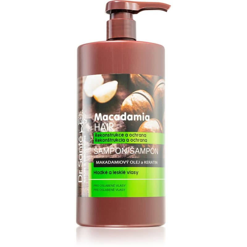 Macadamia szampon włosy słabe