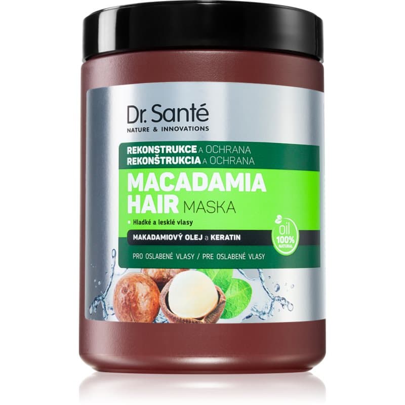 Macadamia kremowa maseczka włosy słabe