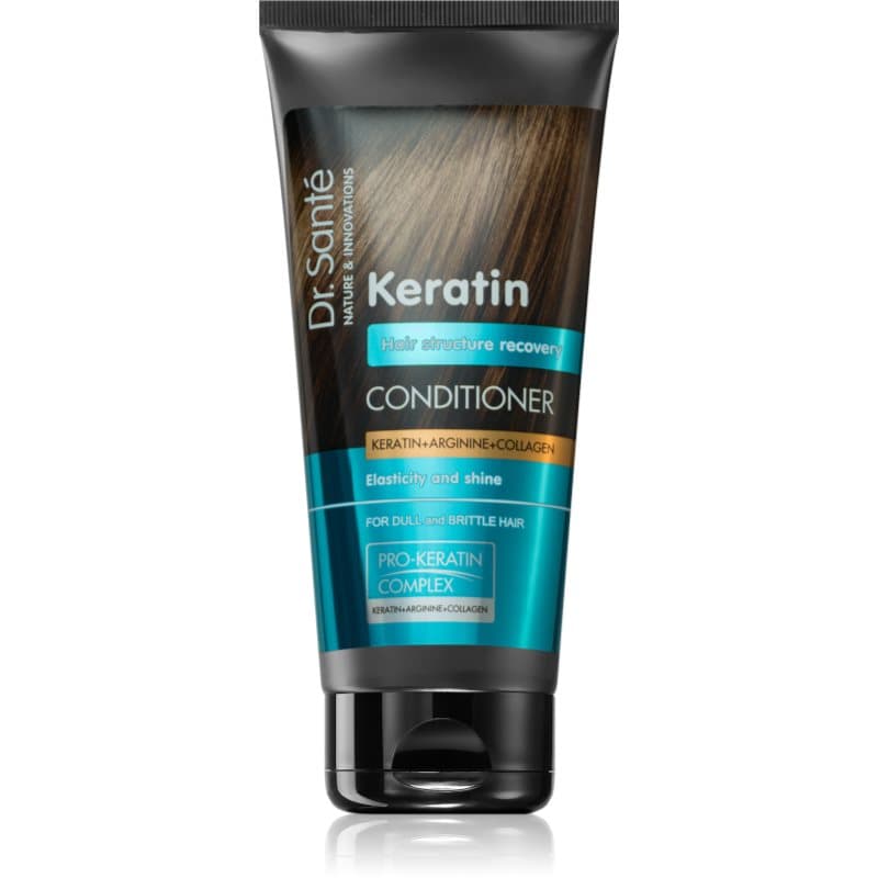 Keratin odżywka regenerująca do włosów łamliwych i matowych