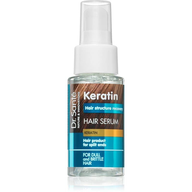 Keratin serum regenerujące na rozdwojone końcówki włosów