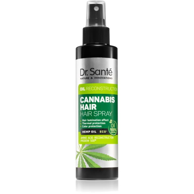 Cannabis spray do włosów z olejkiem konopnym