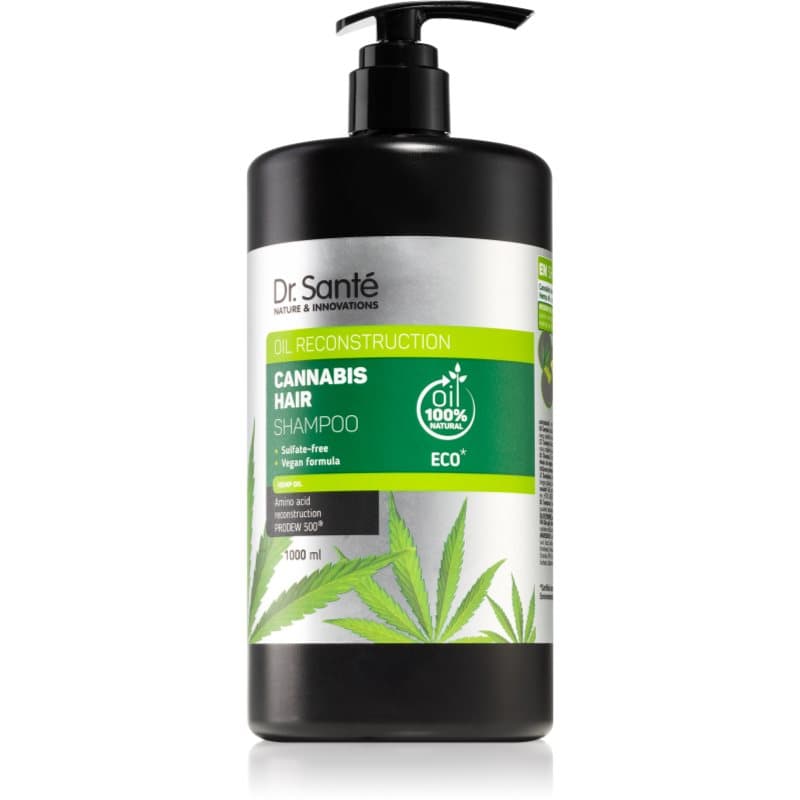 Cannabis szampon regenerujący z olejkiem konopnym