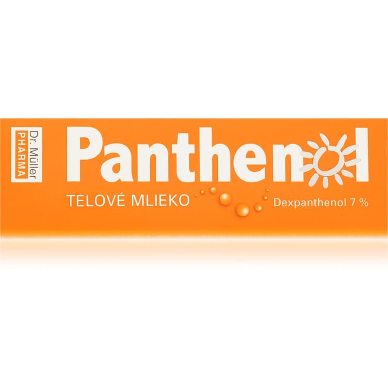 Panthenol balsam do ciała 7% nawilżające mleczko po opalaniu