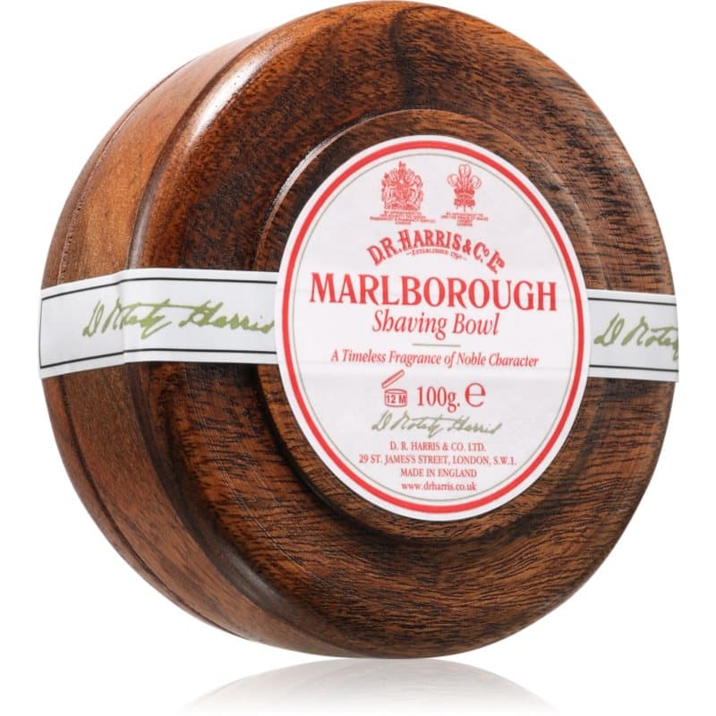 Shawing Bowl Mahogany wood mydło do golenia Marlborough