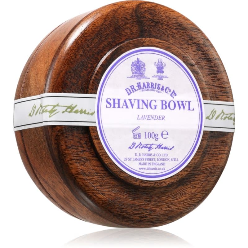 Shawing Bowl Mahogany wood mydło do golenia Lavender