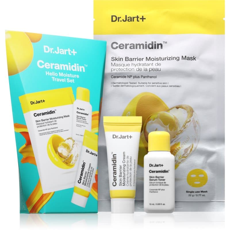Ceramidin™ Hello Moisture Travel Set zestaw podróżny odnawiający barierę ochronną skóry