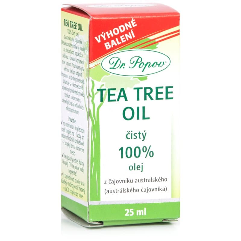 Tea Tree Oil 100 % olejek herbaciany tłoczony na zimno o właściwościach antyseptycznych