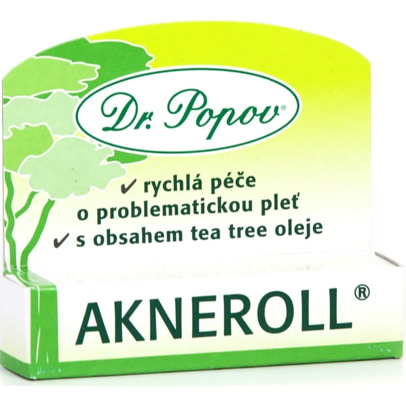 Akneroll with tea tree pielęgnacja miejscowa przeciw niedoskonałościom skóry trądzikowej