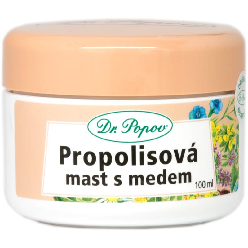 Herbal ointments Propolis with honey maść do swędzącej i podrażnionej skóry