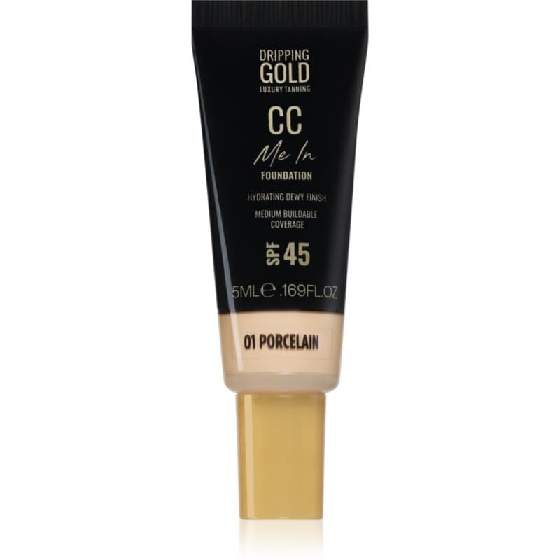 CC Me In Mini Trial lekki podkład SPF 45 odcień Porcelain 01