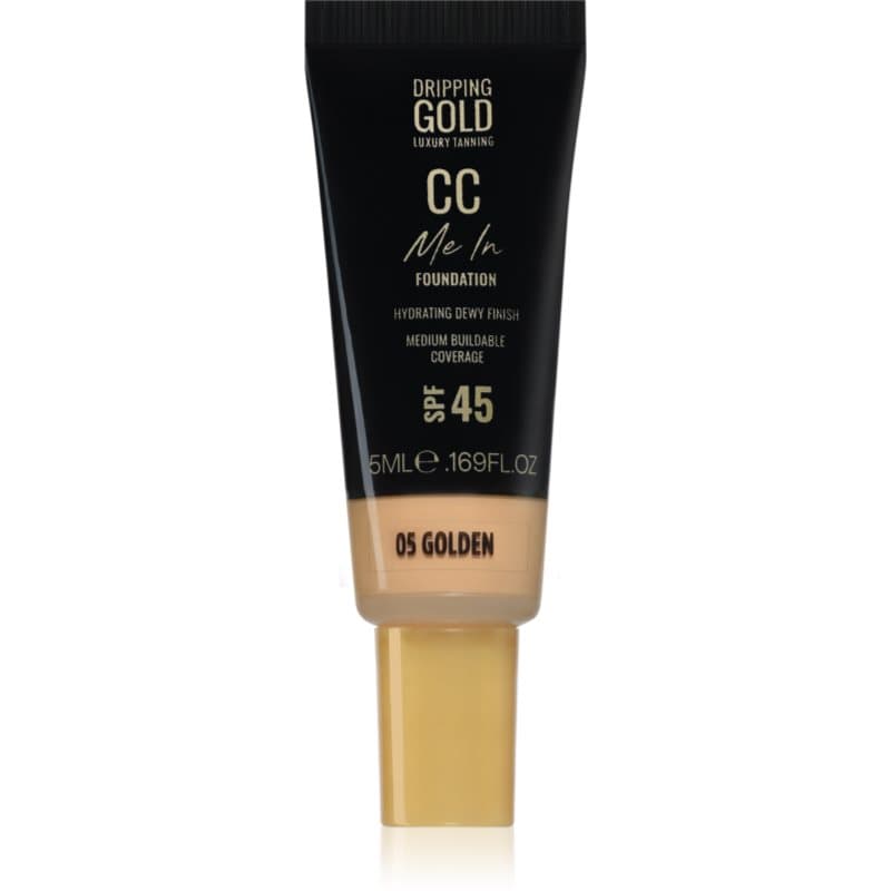 CC Me In Mini Trial lekki podkład SPF 45 odcień Golden 05