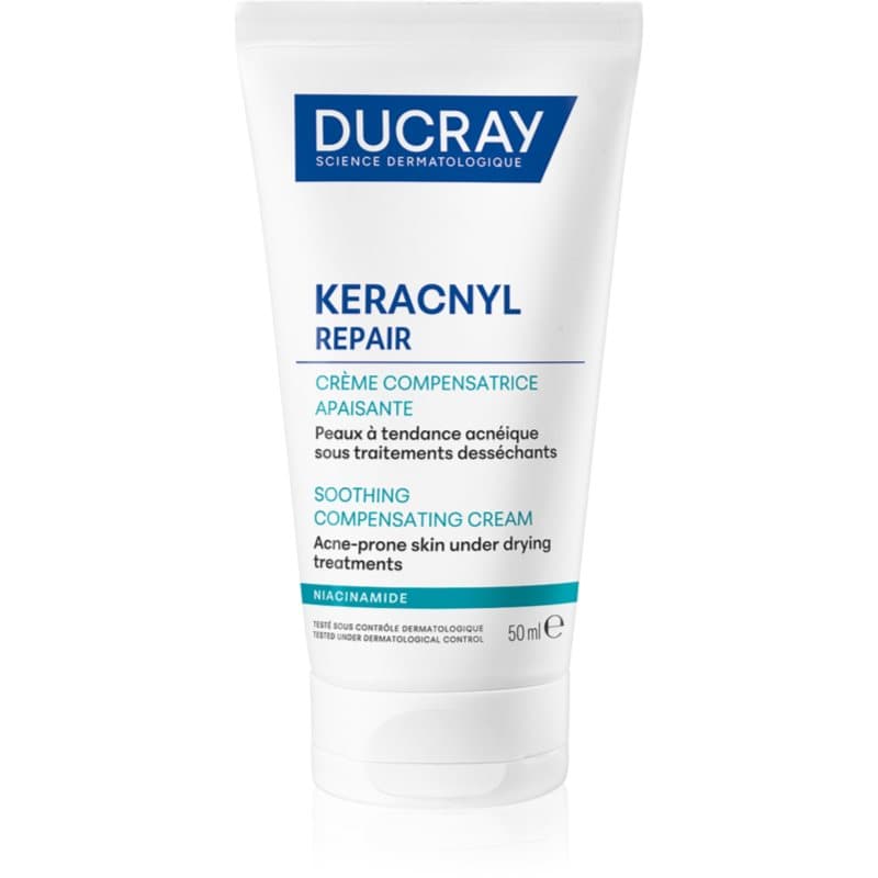 Keracnyl Repair Soothing Compensating Cream krem nawilżająco-kojący do skóry wrażliwej ze skłonnością do wyprysków