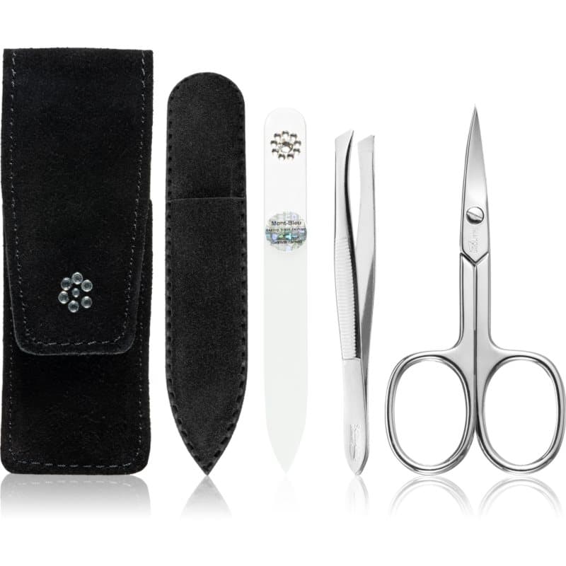 Premium Line Solingen 876 zestaw do manicure opakowanie podróżne Black