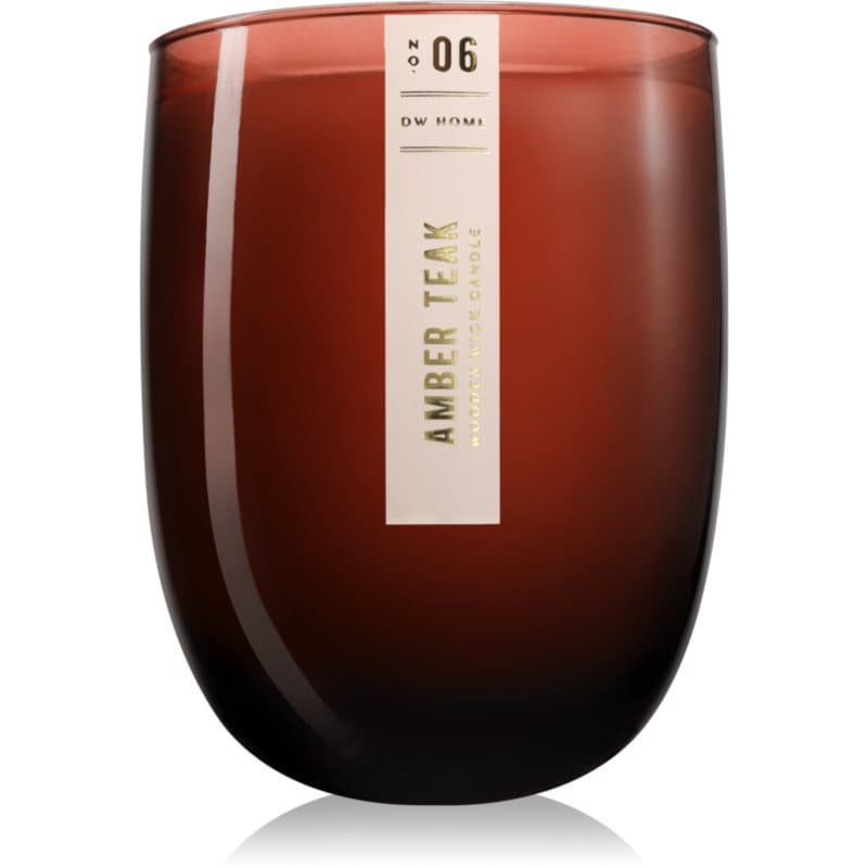Wooden Wick Candles Amber Teak świeczka zapachowa