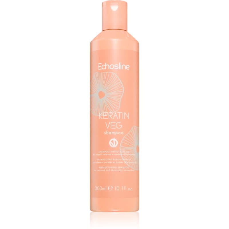 Keratin veg Shampoo odżywczy szampon regenerujący i wzmacniający włosy z aminokwasami