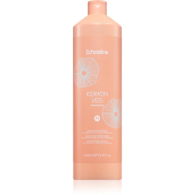 Keratin veg Shampoo odżywczy szampon regenerujący i wzmacniający włosy z aminokwasami