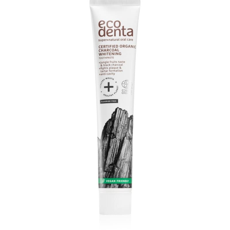 Certified Organic Charcoal whitening wybielająca pasta do zębów z aktywnym węglem
