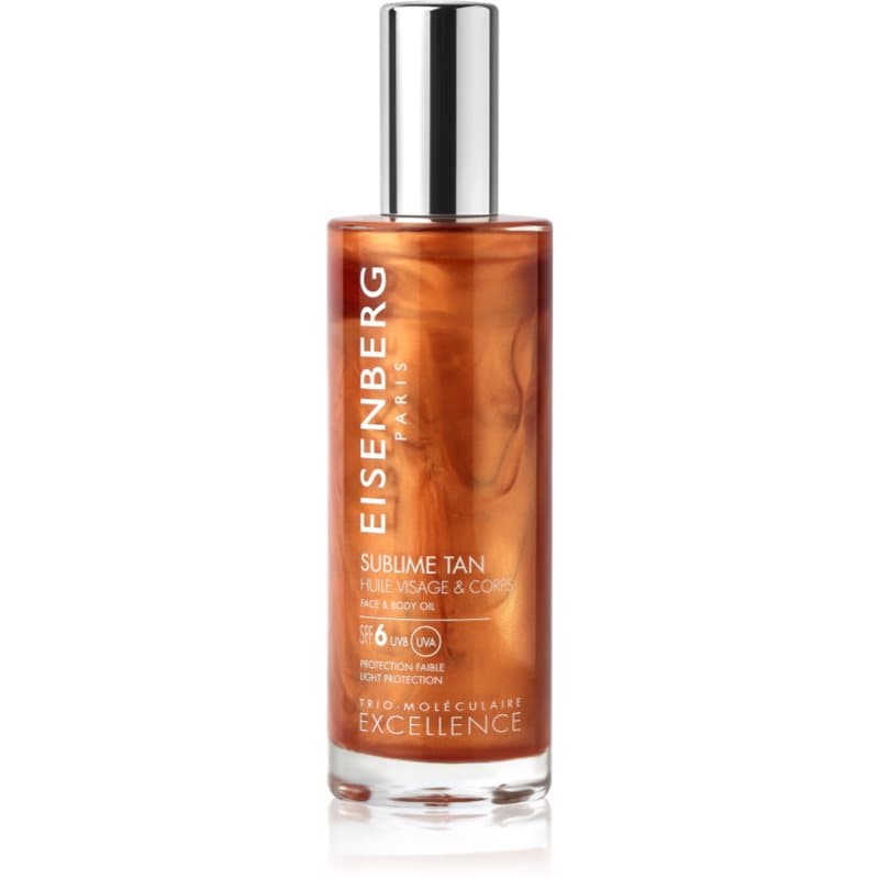 Sublime Tan Huile Visage & Corps olejek do opalania twarzy i ciała SPF 6