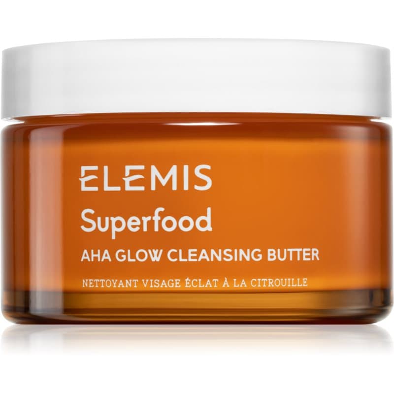 Superfood AHA Glow Cleansing Butter oczyszczająca maseczka do twarzy z efektem rozświetlającym