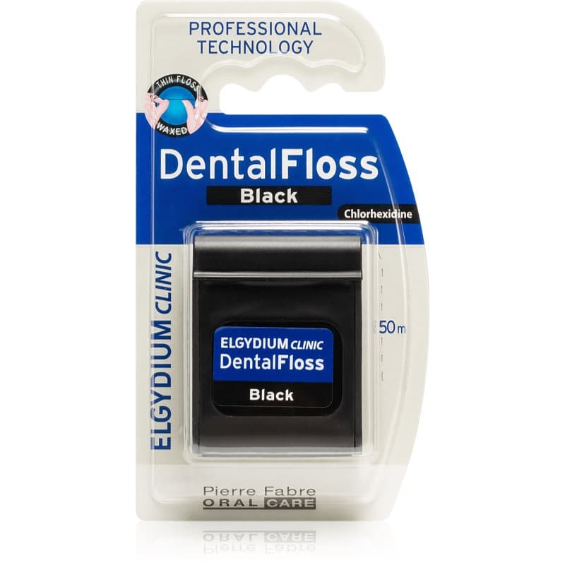 Clinic DentalFloss nić dentystyczna Black