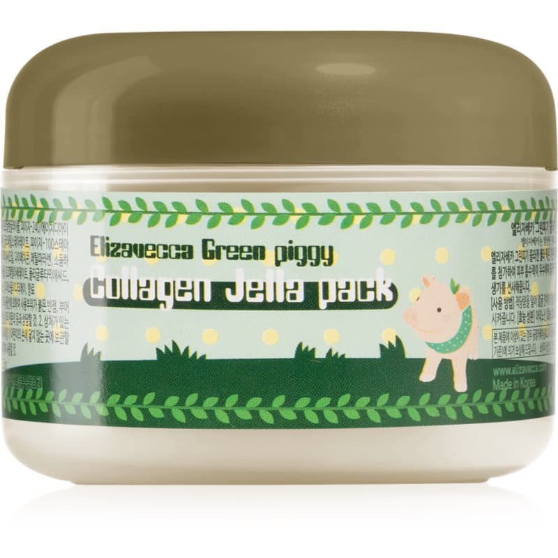 Green Piggy Collagen Jella Pack ujędrniająca maska kolagenowa do intensywnej odnowy i napięcia skóry