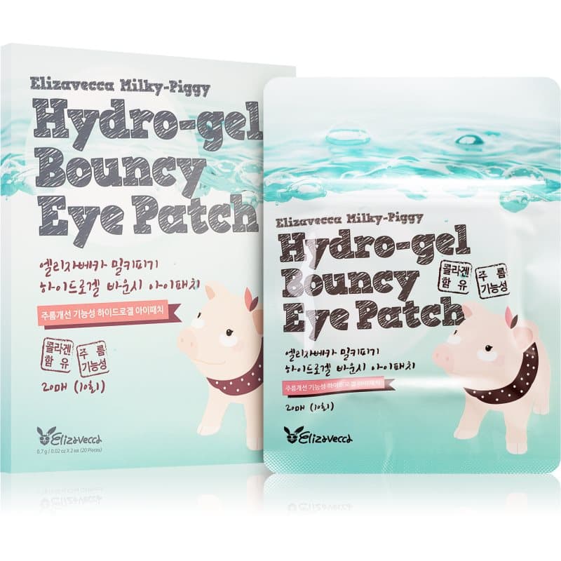 Milky Piggy Hydro-gel Bouncy Eye Patch Maska Regenerująco-Nawilżająca do okolic oczu