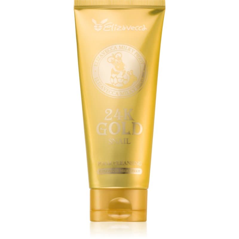 Milky Piggy 24K Gold Snail Cleansing Foam delikatna pianka oczyszczająca