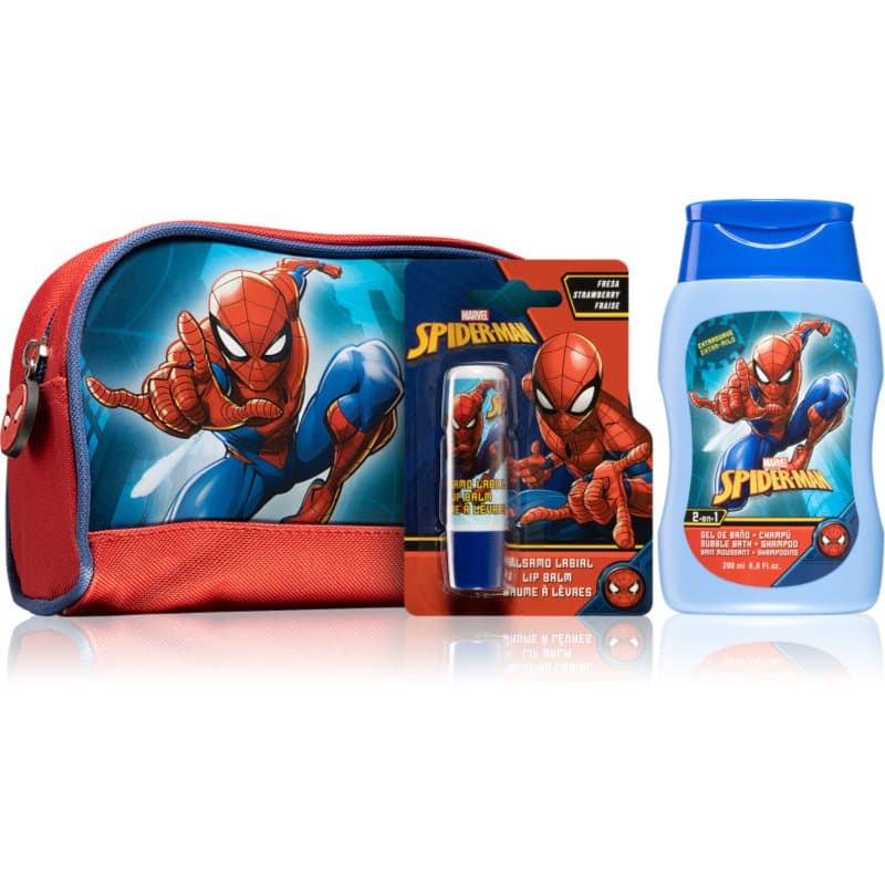 Spiderman Toilet Bag zestaw upominkowy dla dzieci