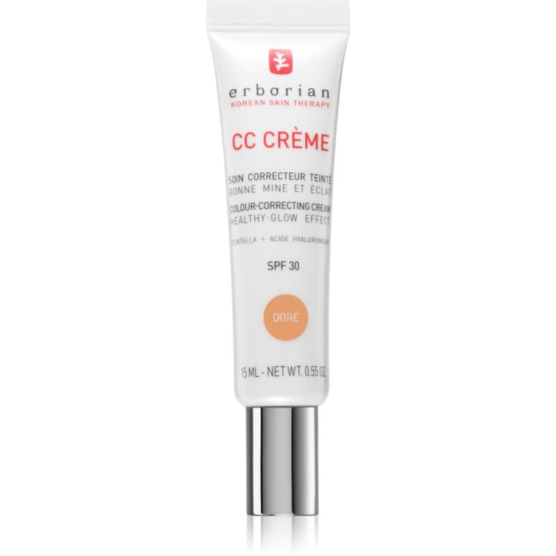 CC Crème Centella Asiatica CC krem wyrównujący koloryt skóry SPF 30 odcień Doré