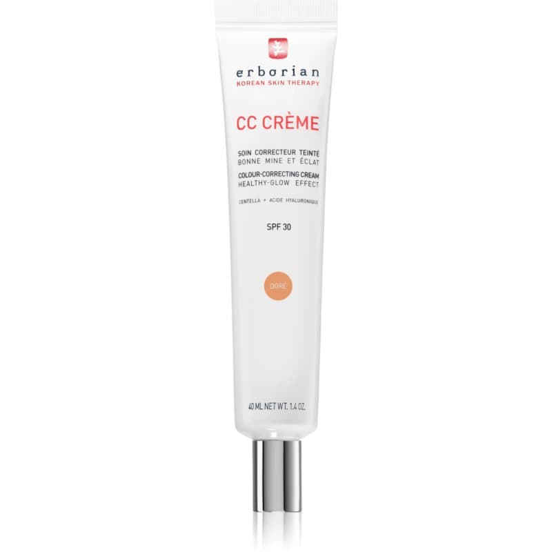 CC Crème Centella Asiatica CC krem wyrównujący koloryt skóry SPF 30 odcień Doré