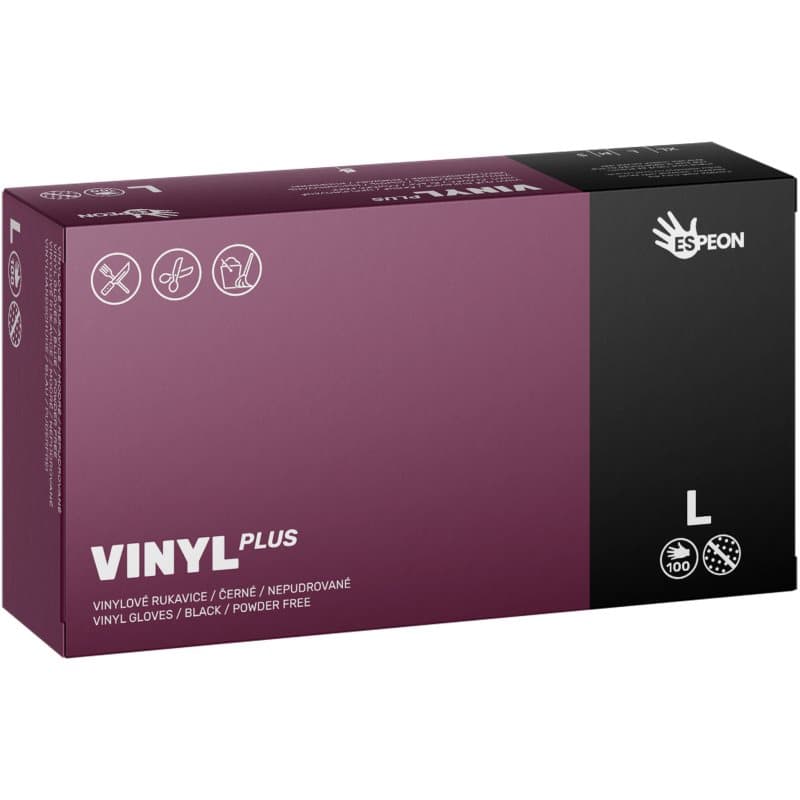 Vinyl Plus rękawiczki winylowe bezpudrowe