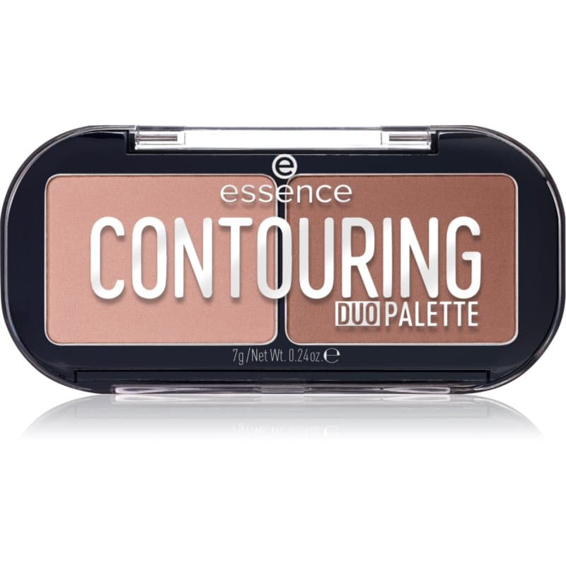 CONTOURING DUO PALETTE paletka do konturowania twarzy odcień 10 lighter skin