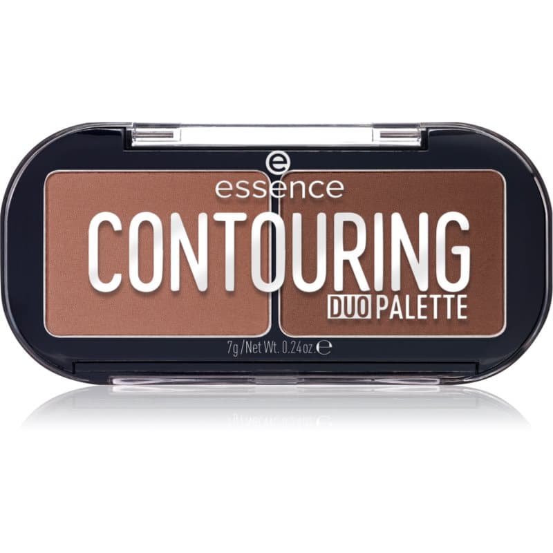 CONTOURING DUO PALETTE paletka do konturowania twarzy odcień 20 Darker Skin