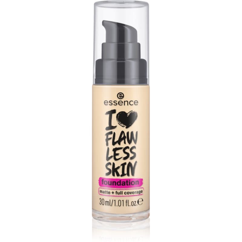 I LOVE FLAWLESS SKIN podkład kryjący z matowym wykończeniem odcień 20 - Medium Porcelain