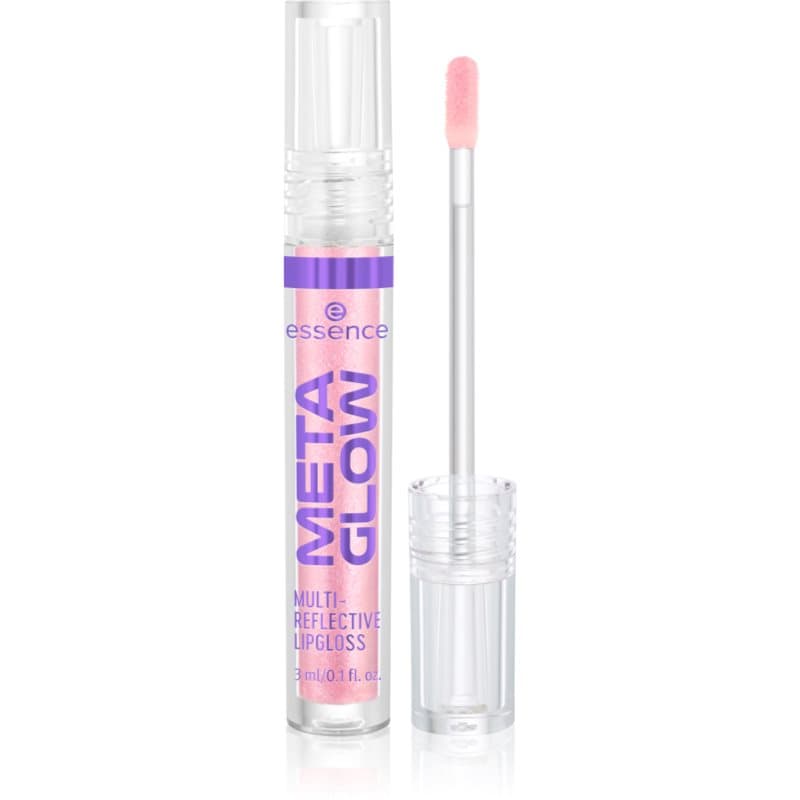 META GLOW MULTI-REFLECTIVE błyszczyk do ust z efektem holograficznym odcień 02 Digital Pink