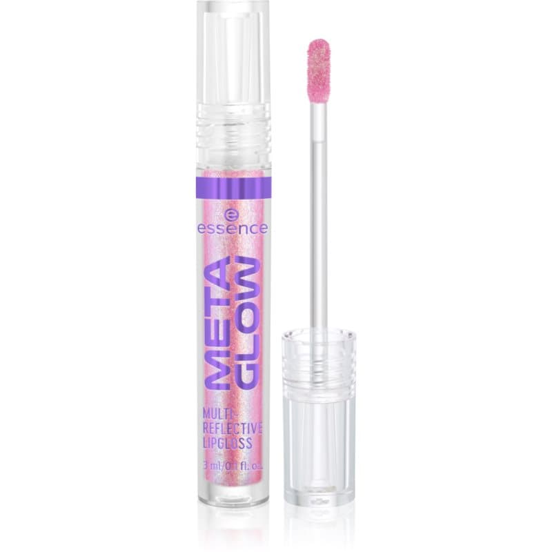META GLOW MULTI-REFLECTIVE błyszczyk do ust z efektem holograficznym odcień 03 Pink Vision