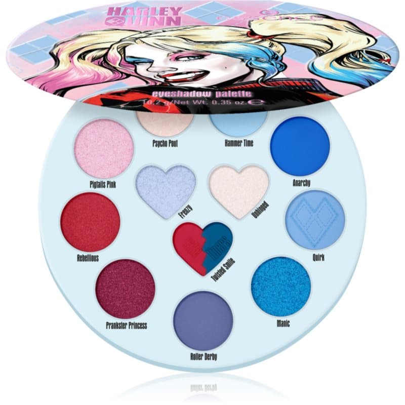 Harley Quinn paleta cieni do powiek odcień 02 Mad Love
