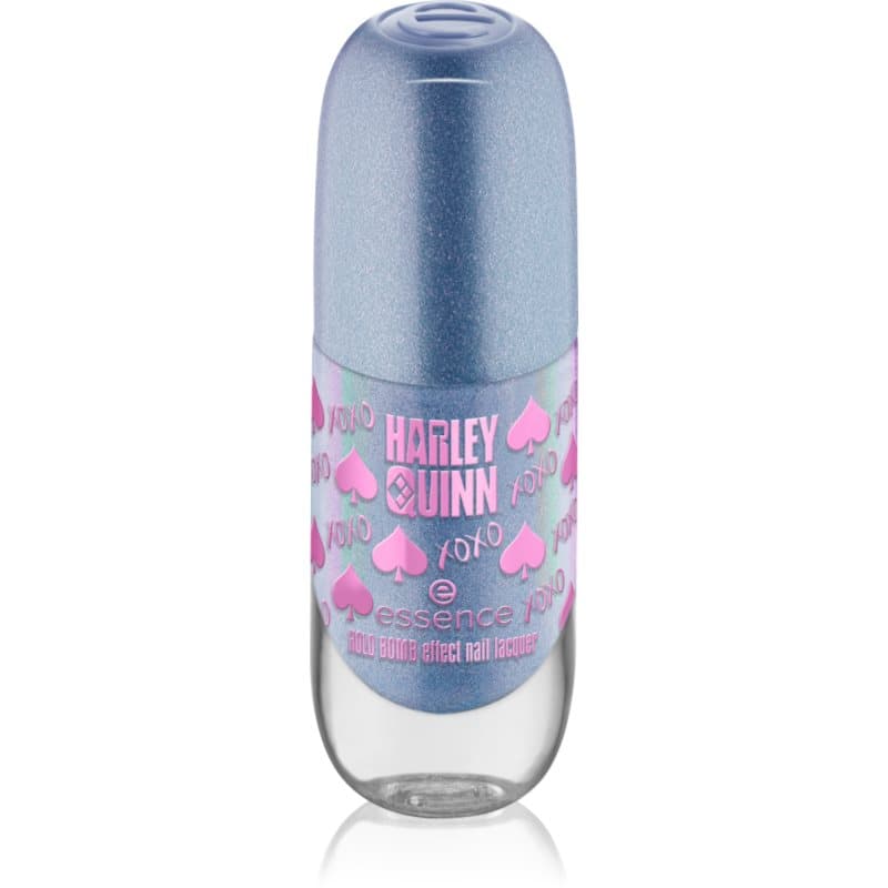 Harley Quinn Holo Bomb Effect Nail Lacquer 02 Chaos Queen