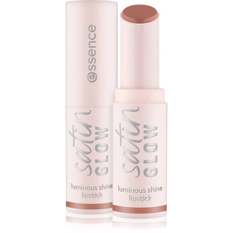 satin GLOW kremowa szminka o satynowym wykończeniu odcień 01 Whole Latte Love