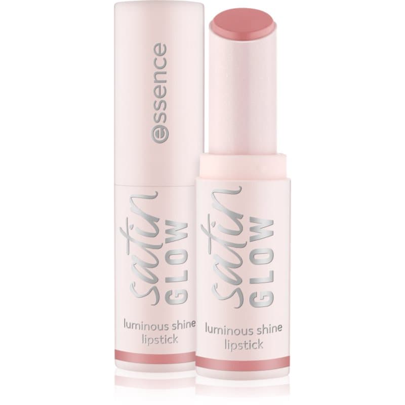 satin GLOW kremowa szminka o satynowym wykończeniu odcień 02 Blushin It